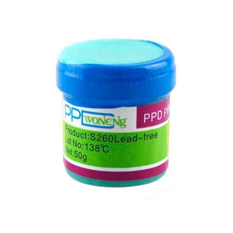 ESTAÑO EN PASTA PPD 138 GRADOS (BAJA FUSION) 50G